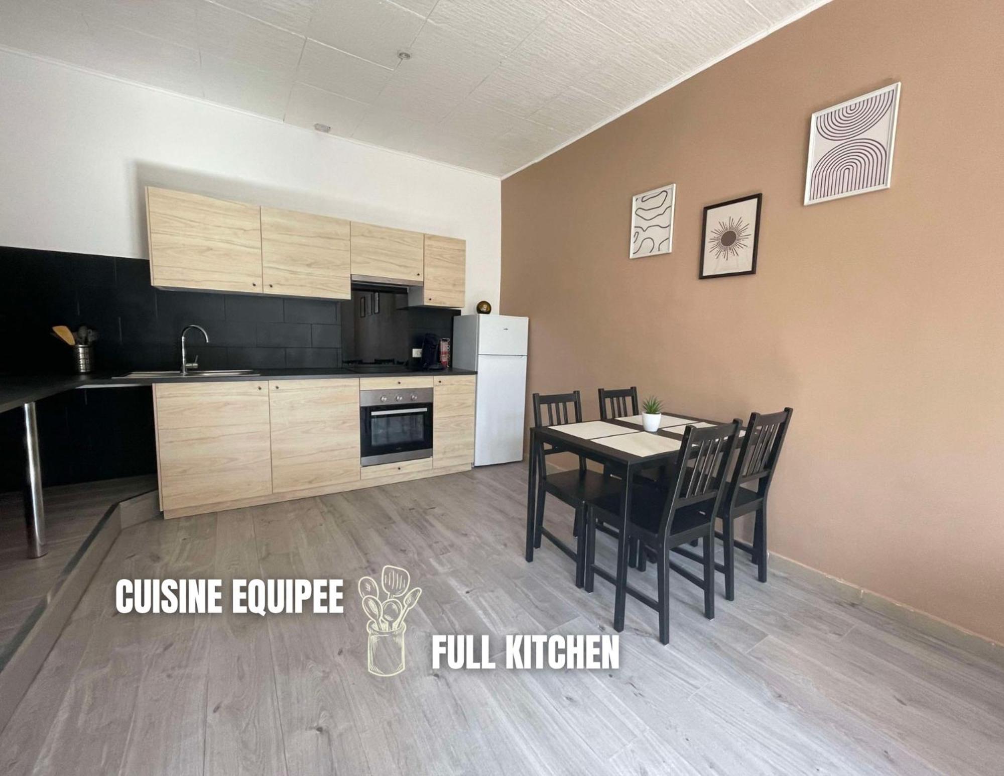Marseille Centre - Wifi - Lave Et Seche Linge - Calme - Cuisine Apartment Luaran gambar