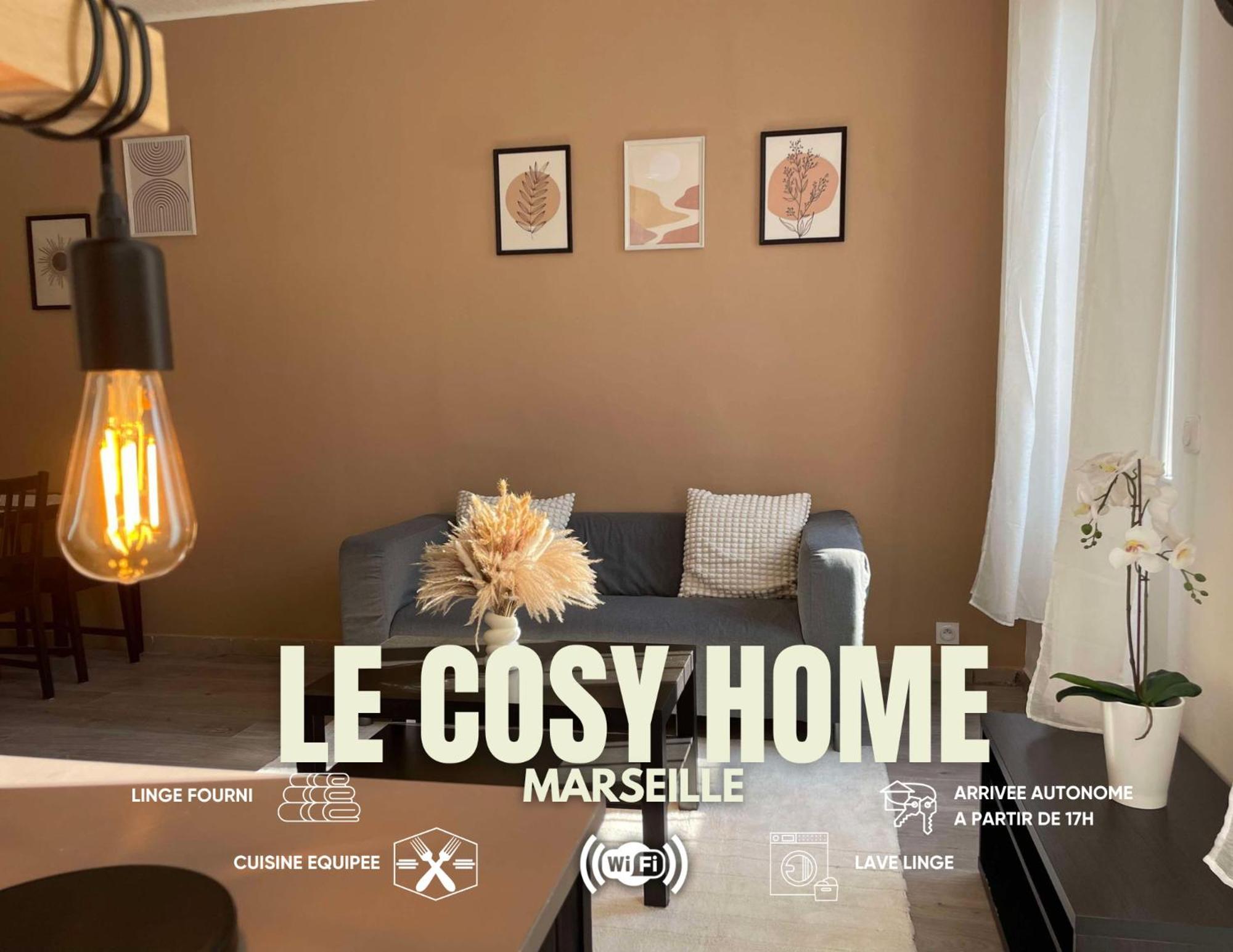 Marseille Centre - Wifi - Lave Et Seche Linge - Calme - Cuisine Apartment Luaran gambar